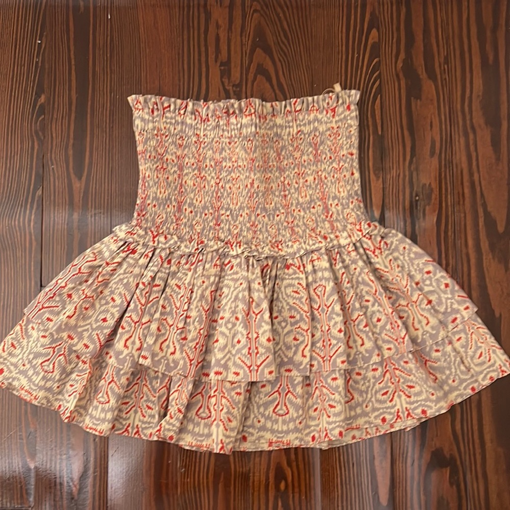 Charina Sartre shirred skirt - size small